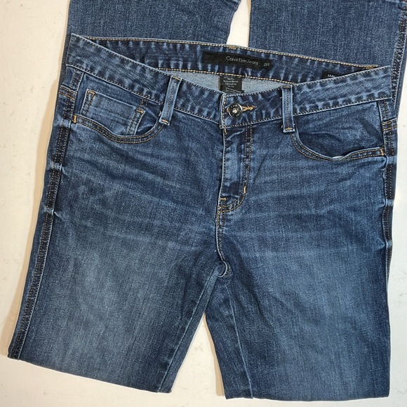 Calvin Klein Lean Boot 28 / 6 blue jeans - Picture 2 of 6